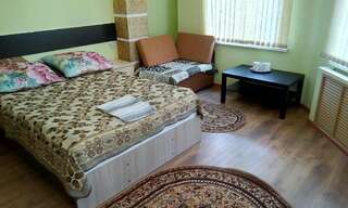 Гостиница Filin i Sova Mini Hotel Владивосток Двухместный номер с 1 двуспальной кроватью и дополнительной кроватью-4